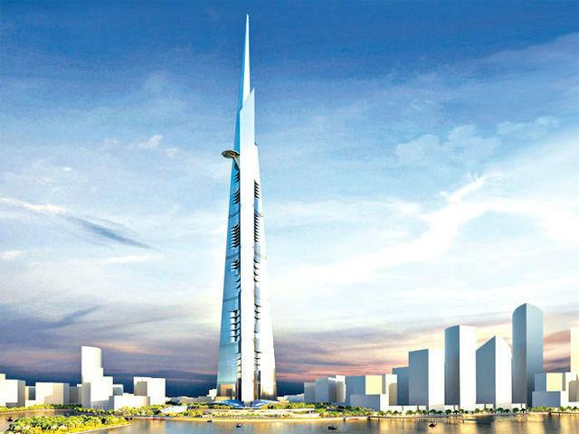 Kingdom Tower Jeddah Saudi Arabia