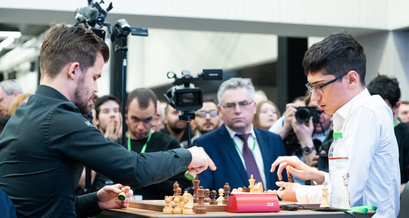 Alireza Firouzja vs Magnus Carlsen (2019)