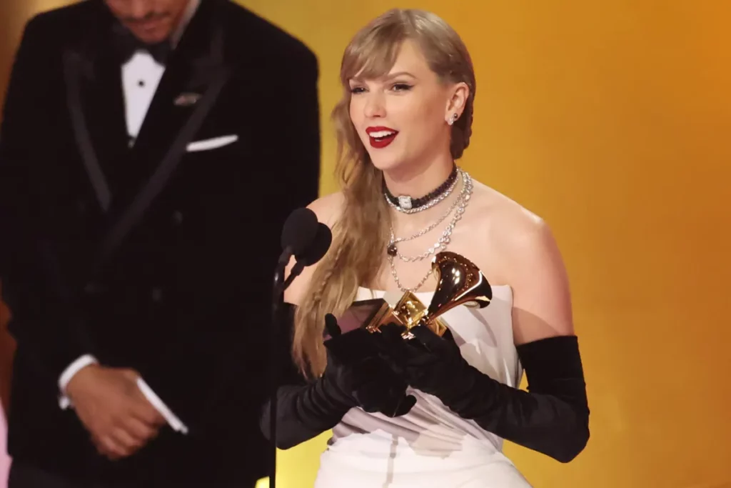 Did Taylor Swift Unleash the Grammy Headline Everyone Reported?