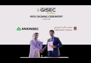 Anxinsec, an Abu Dhabi-based cybersecurity company, and the Cyber Security Council signed an MOU at GISEC2024 to boost cybersecurity collaboration