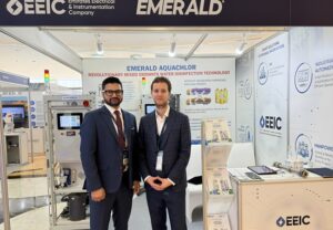 EEIC and Emerald Ecotechnologies Demonstrate 91% Disinfection Cost Savings for UAE Desalination Project at MENA Exhibition