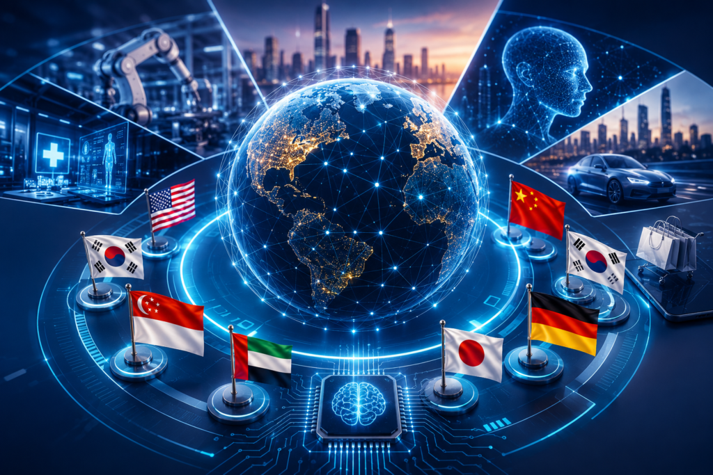 Top 10 Countries Using Artificial Intelligence Most in Daily Life (2026)