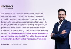 Orvera AI was Included Among the Shortlisted Providers Featured in Everest Group's Tech Provider Spotlight: Voice AI Agents in Customer Experience Management (CXM)